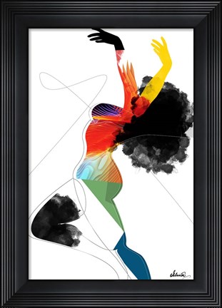 Framed Vivid Woman - Liberated Print