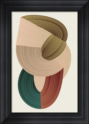 Framed Fibers 1 Print