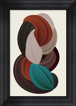Framed Fibers 3 Print