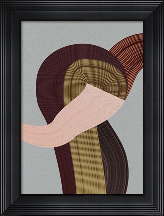 Framed Fibers 4 Print