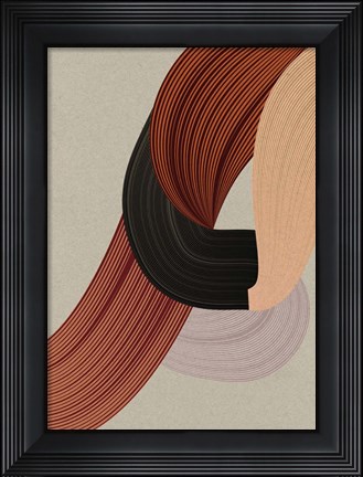 Framed Fibers 6 Print