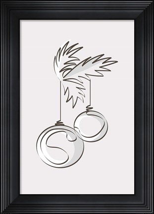 Framed Merry Christmas 3 Print