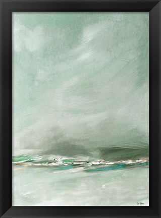 Framed Tranquil Seas 1 Print