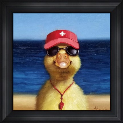 Framed Lifeguard Print