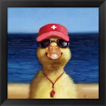 Framed Lifeguard Print