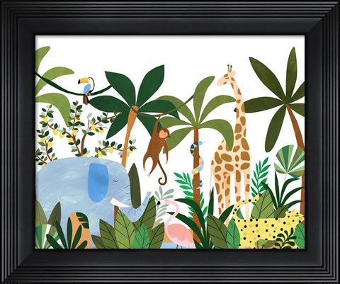 Framed Jungle Print