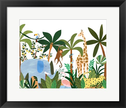 Framed Jungle Print