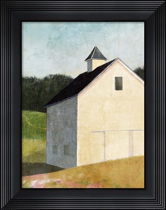 Framed Hillside Barn Print