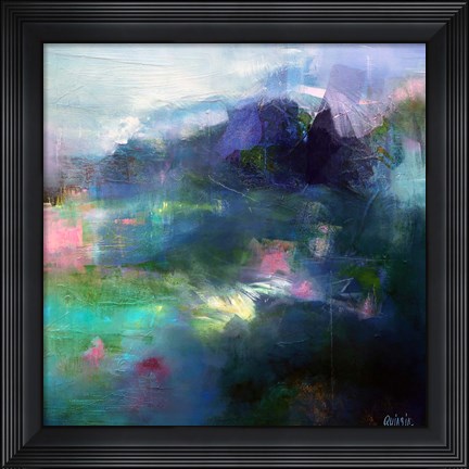 Framed At The Edge of a Lake Print