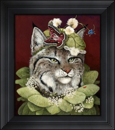 Framed Forest Ruff Print
