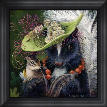 Framed Hat Maker Print