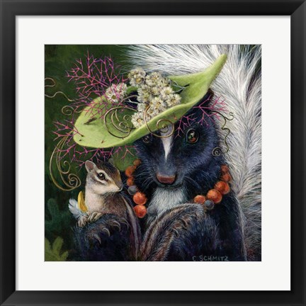 Framed Hat Maker Print