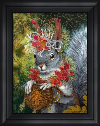 Framed Squirrel&#39;s Dream Print