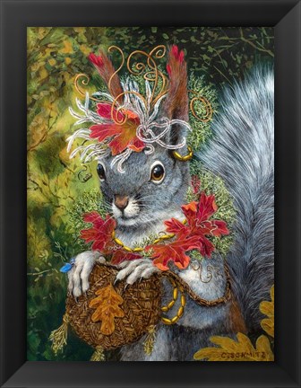 Framed Squirrel&#39;s Dream Print