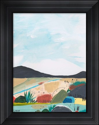 Framed Leaving Behind 1 Print