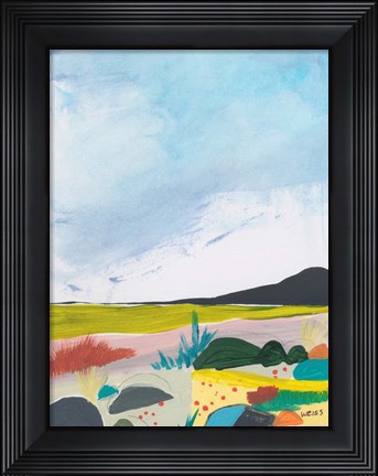 Framed Leaving Behind 2 Print