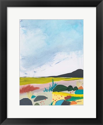 Framed Leaving Behind 2 Print