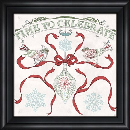Framed Christmas Season II Print