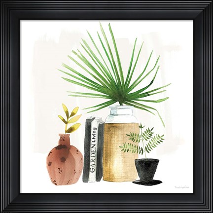 Framed Weekend Plants IV Print