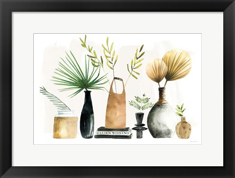 Framed Weekend Plants I Print