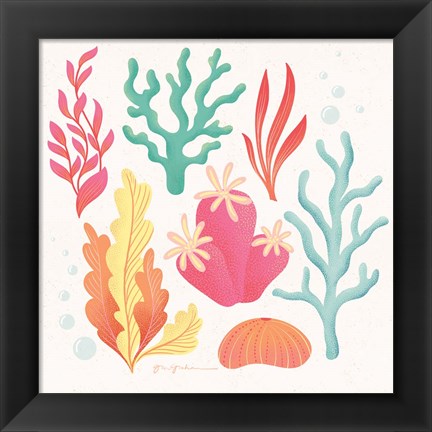 Framed Under the Sea VII Print