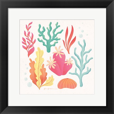 Framed Under the Sea VII Print