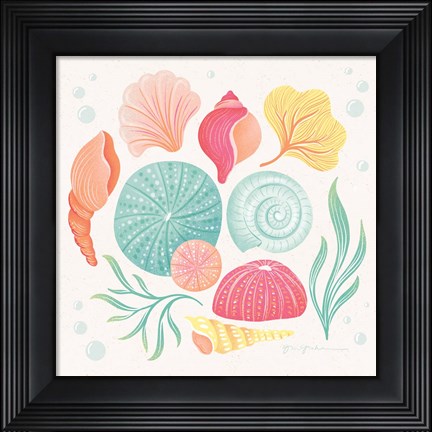 Framed Under the Sea VI Print
