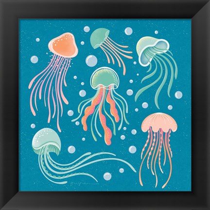 Framed Under the Sea IV Print