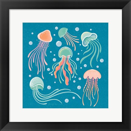 Framed Under the Sea IV Print