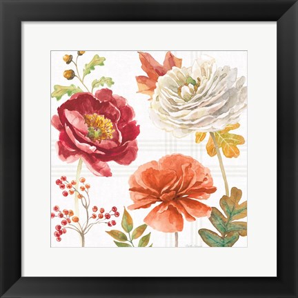Framed Wooded Harvest IX Print