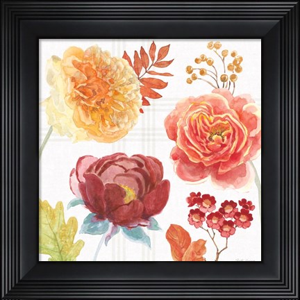 Framed Wooded Harvest VIII Print