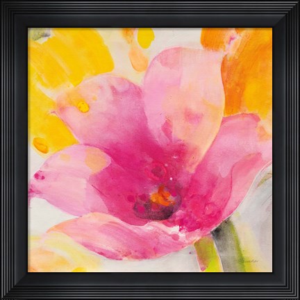 Framed Bright Tulips IV Print