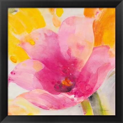 Framed Bright Tulips IV Print