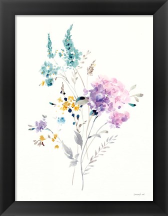 Framed Lilac Season I Print