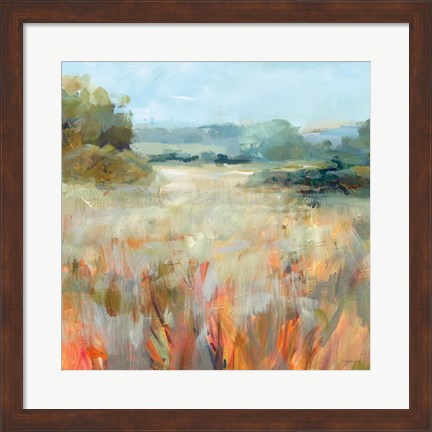 Framed Lost in the Grasses Print