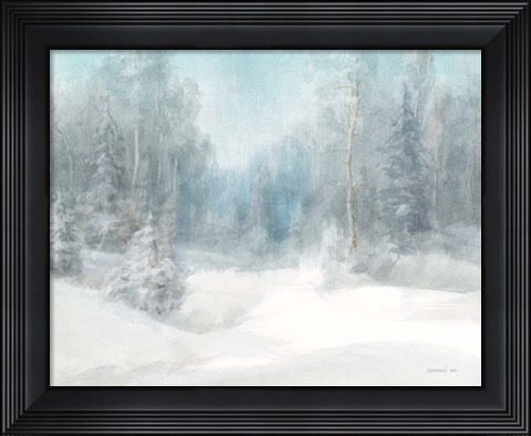 Framed Peaceful Winter Print