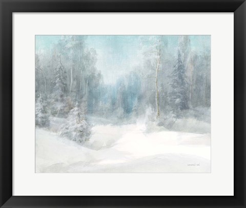 Framed Peaceful Winter Print