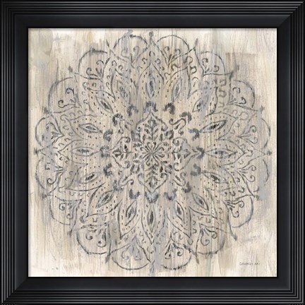 Framed Concentric Print