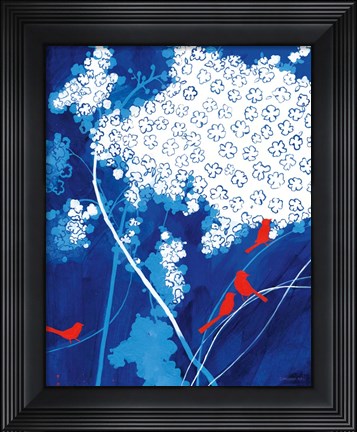 Framed Feather and Fluff Print