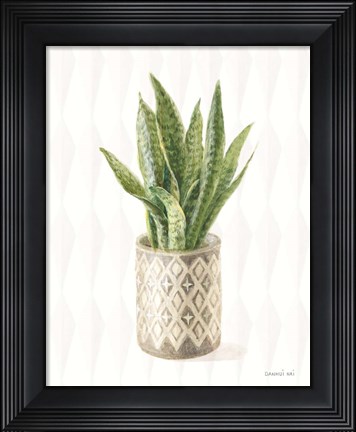 Framed Desert Greenhouse XVI Print