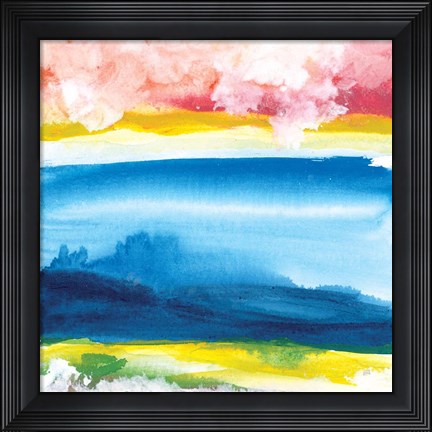 Framed Jewel Waterway VIII Print