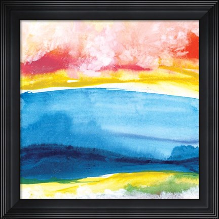 Framed Jewel Waterway VII Print