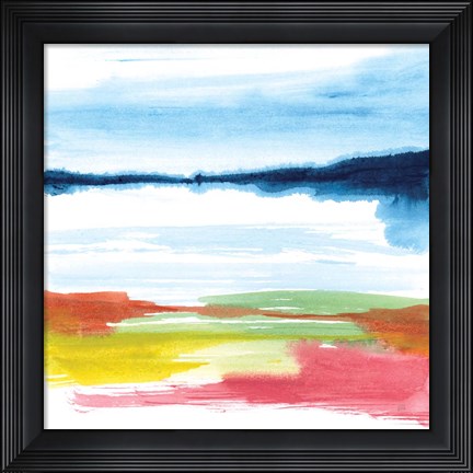Framed Jewel Waterway IV Print
