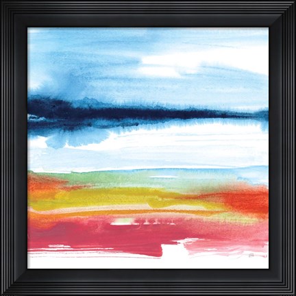 Framed Jewel Waterway III Print