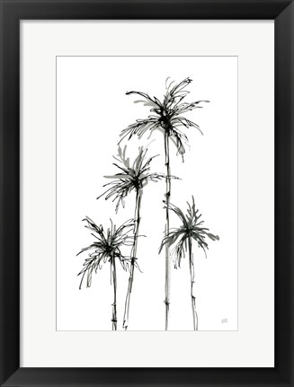 Framed Shadow Palms III Print