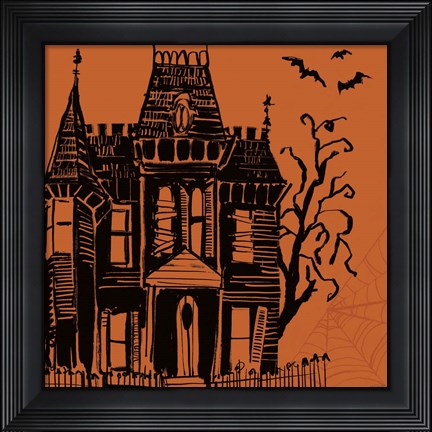 Framed Haunted IV Print