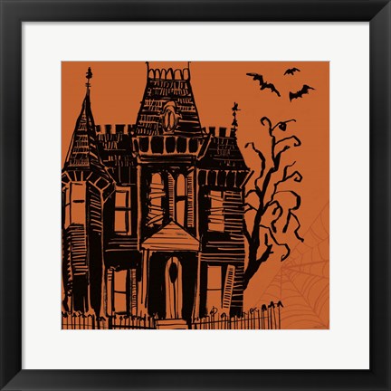 Framed Haunted IV Print