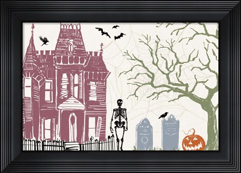 Framed Haunted I Color Print