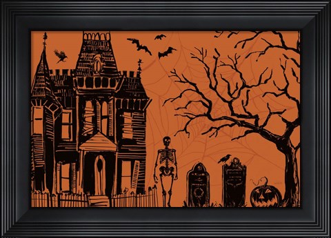 Framed Haunted I Print