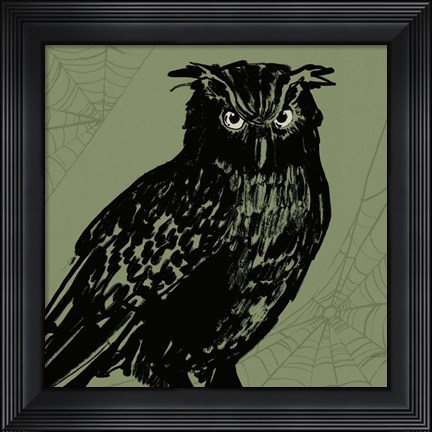 Framed Haunted X Print